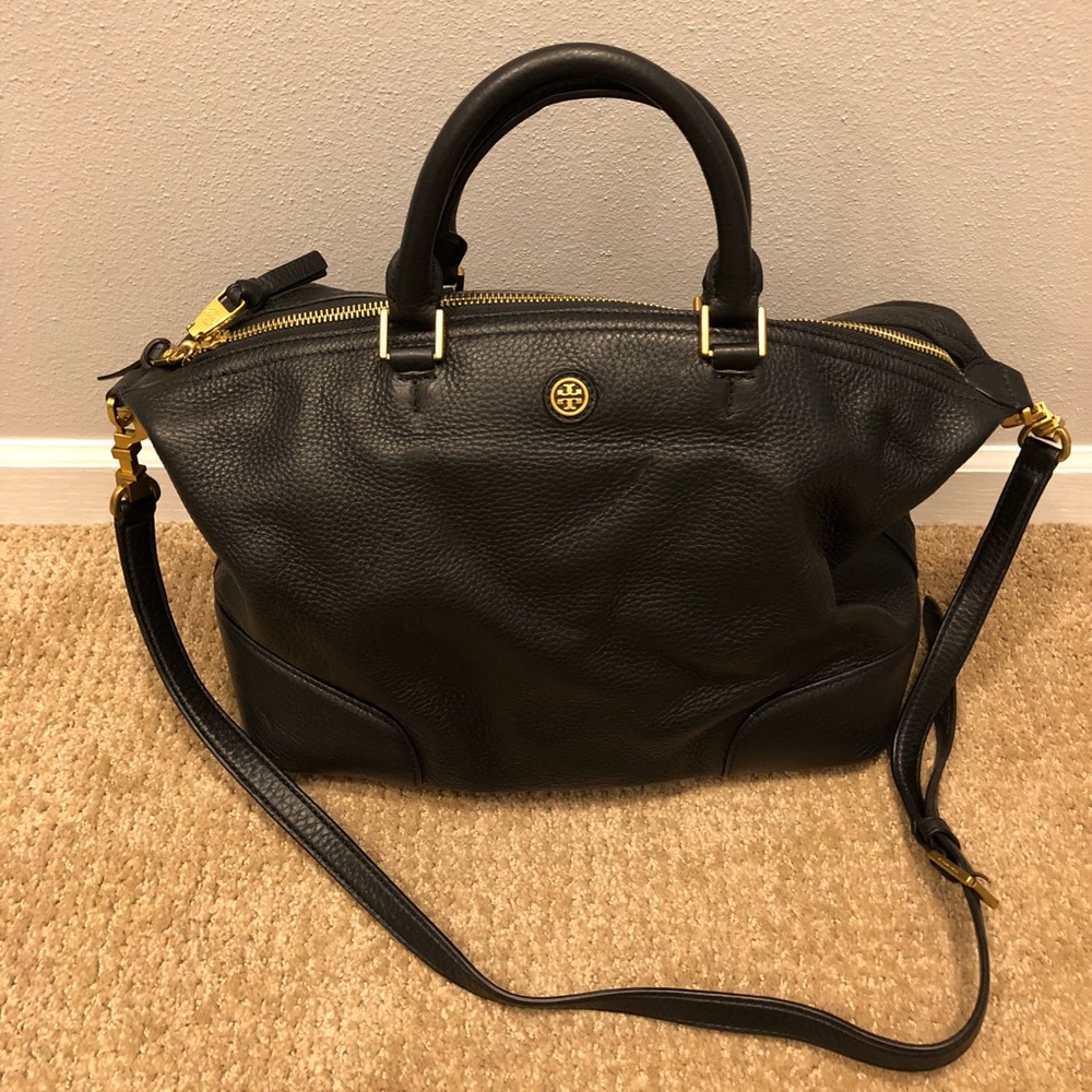 Tory Burch Robinson pebble leather bag